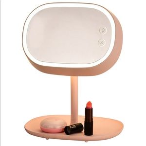 Lighted Makeup Vanity Mirror with Table Lamp